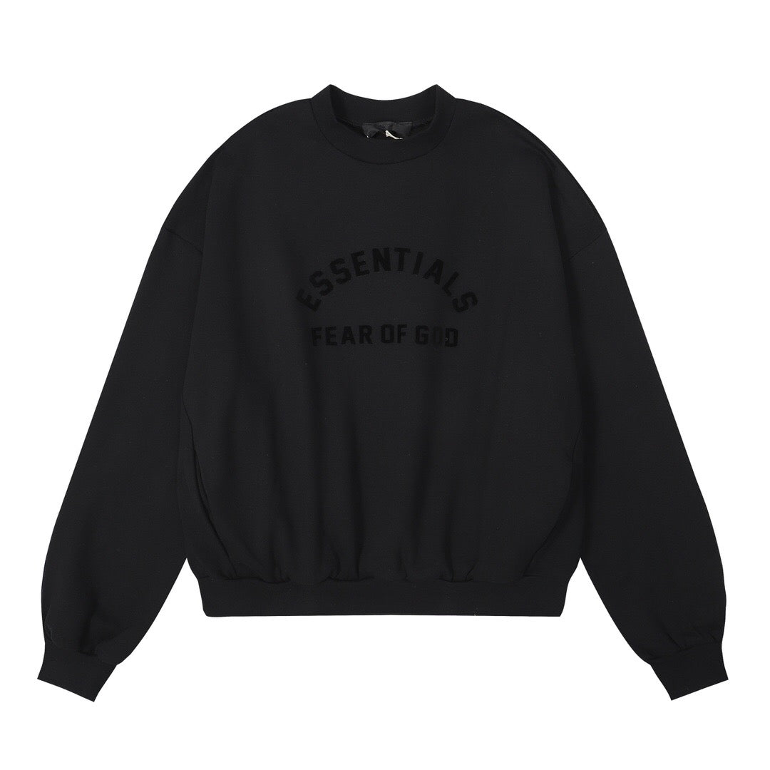 Moletom Crewneck Fear of God Essentials Black