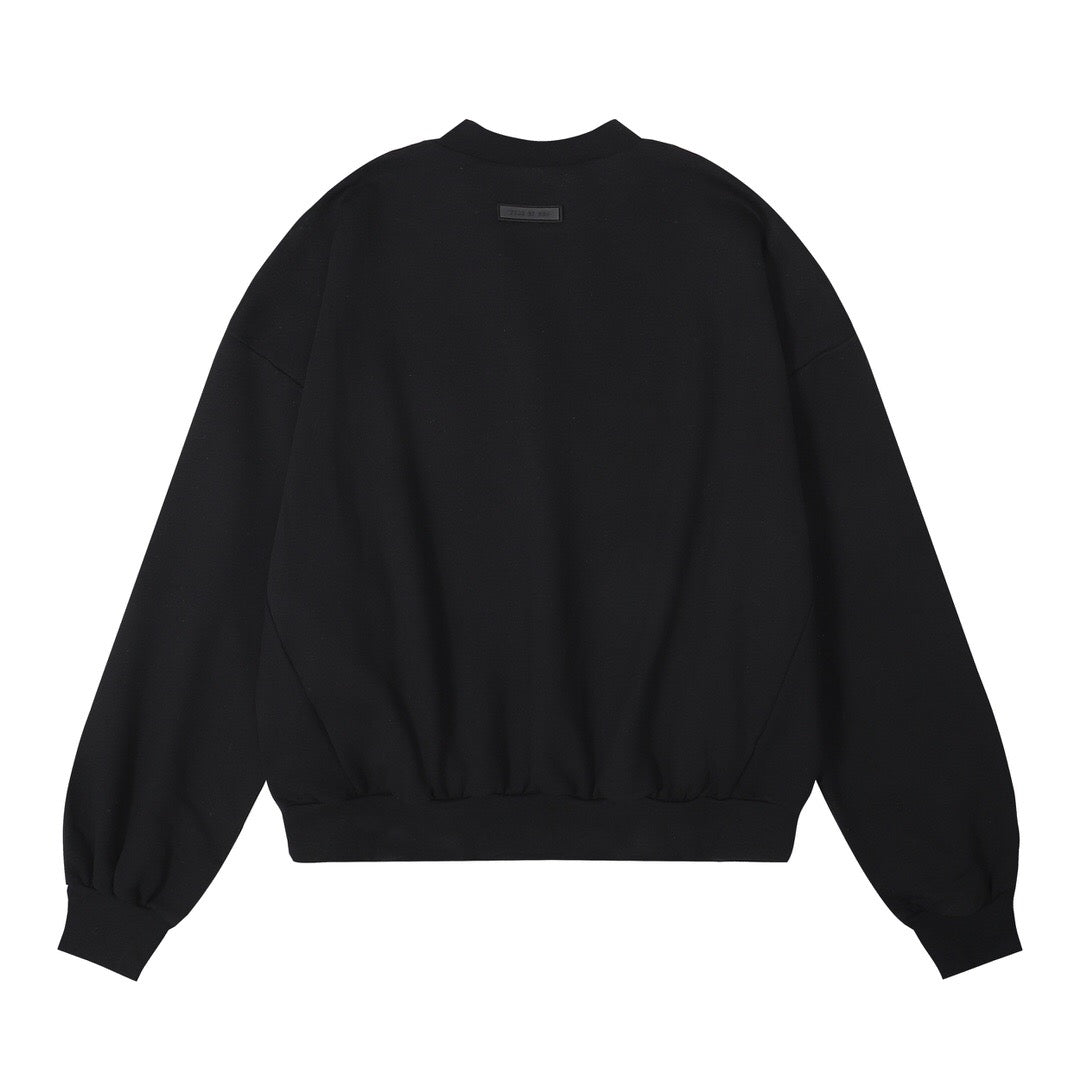 Moletom Crewneck Fear of God Essentials Black