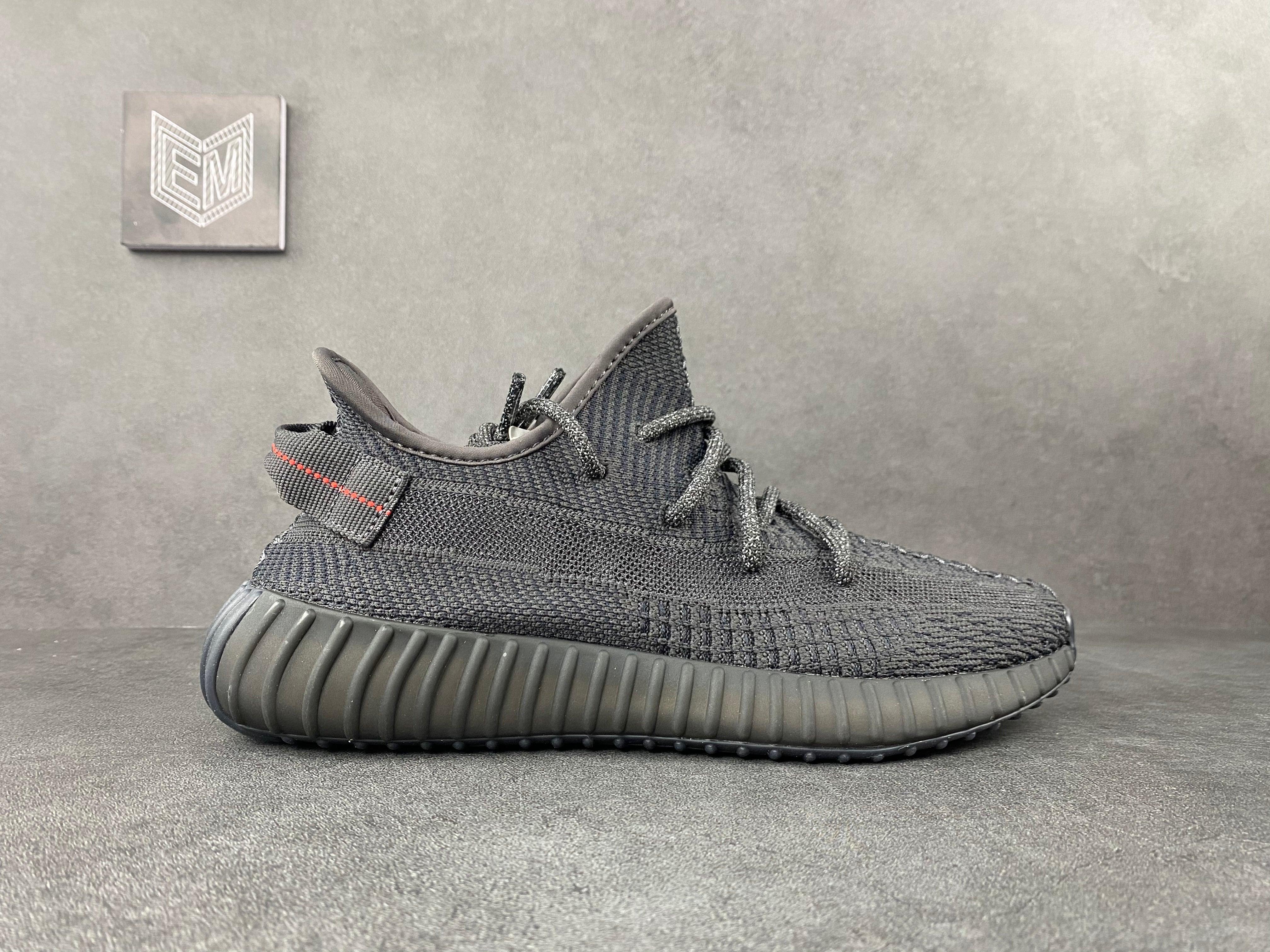 Adidas Yeezy Boost 350 V2 Black (Non-Reflective) - meow
