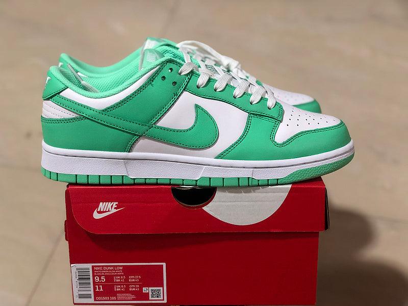 Nike Dunk Low Green Glow - meow