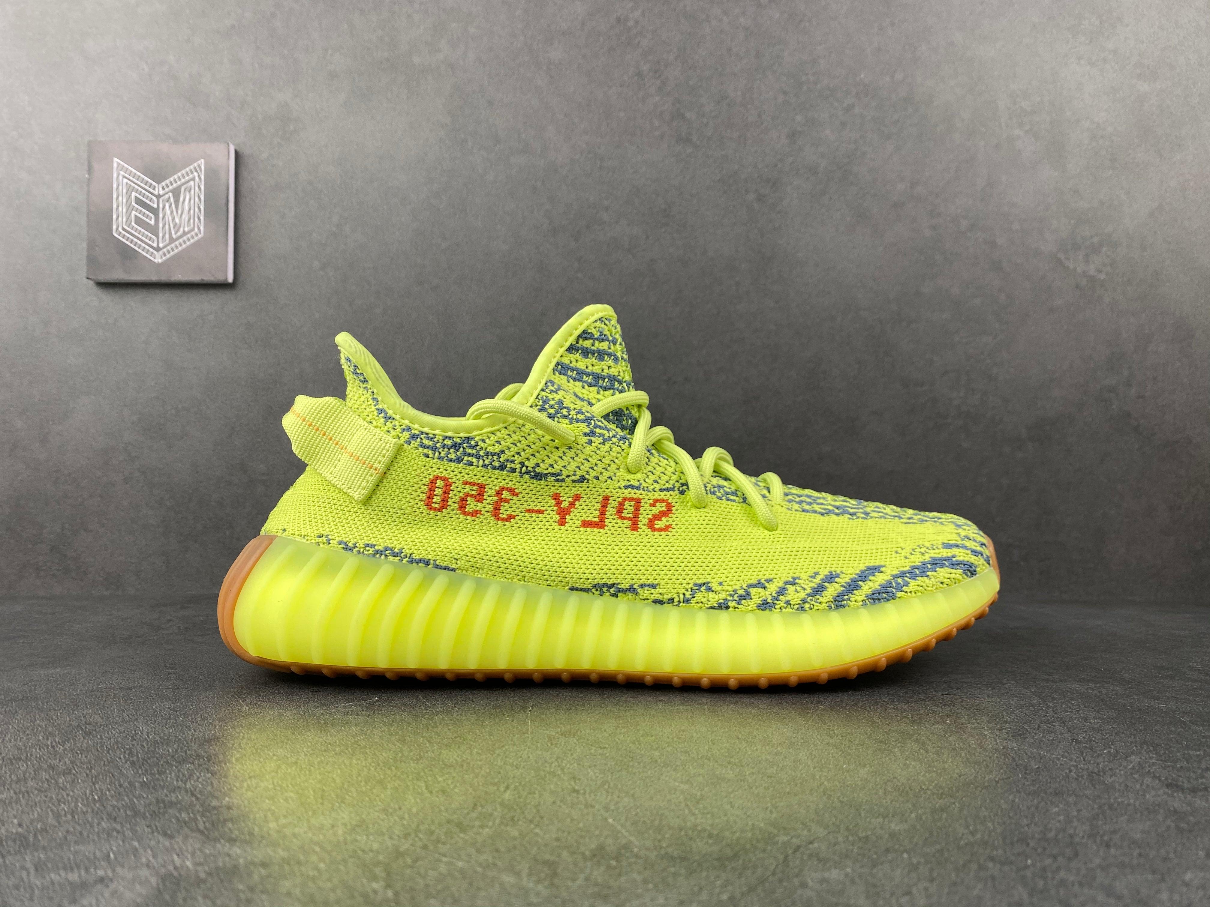 Adidas Yeezy Boost 350 V2 Semi Frozen Yellow - meow