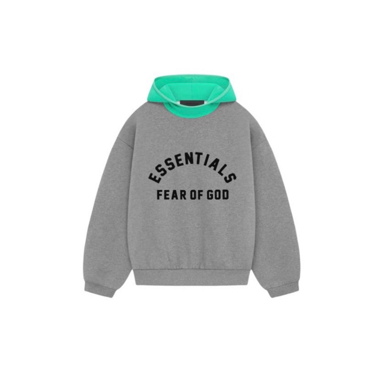 Moletom Fear of God Essentials Hoodie Light Heather Grey Nylon