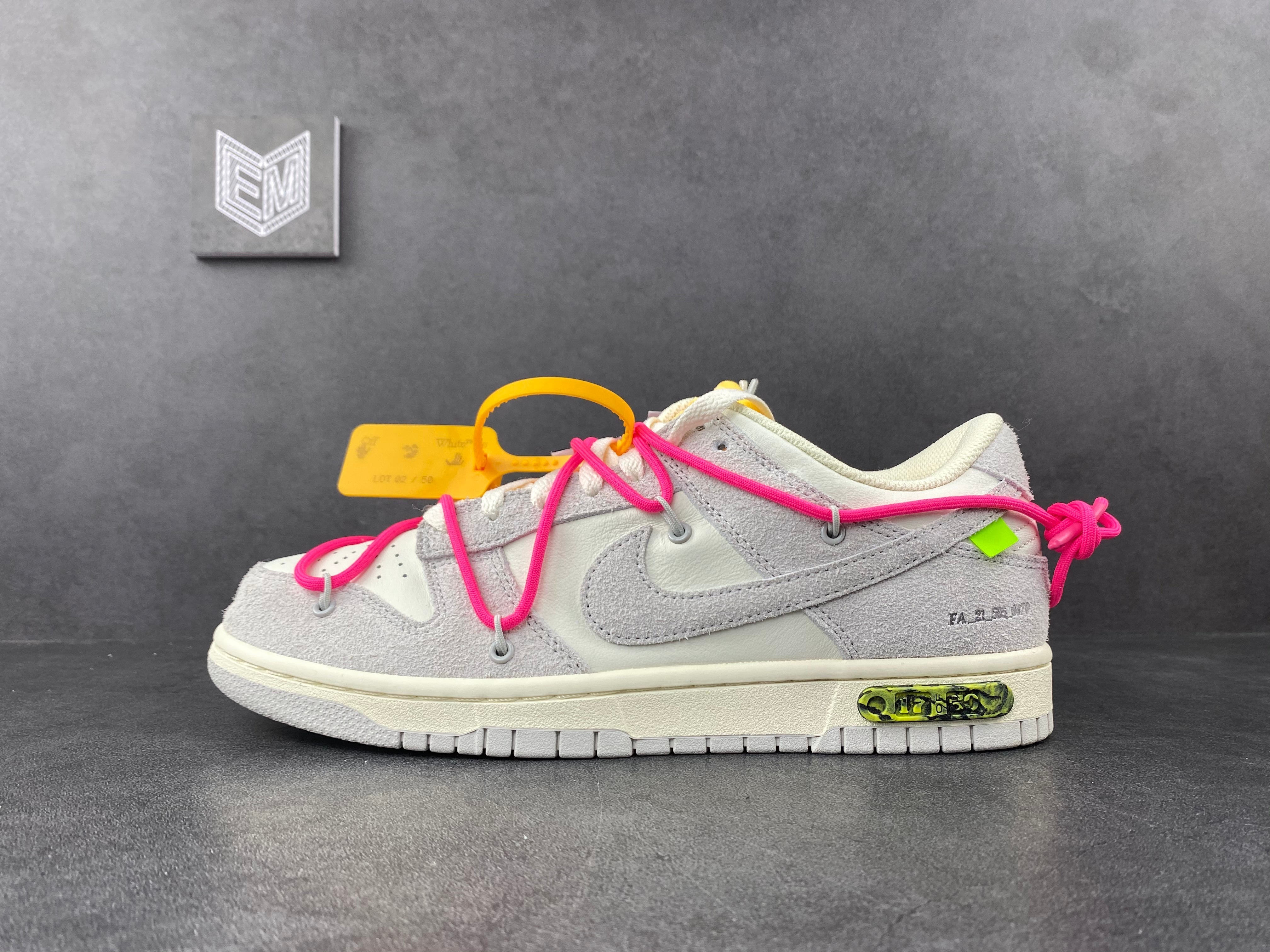 Nike Dunk Low Off - White Lot 17